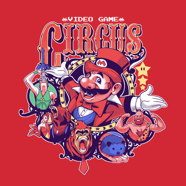 Video-Game-Circus-By-Kinda-Creative-Red
